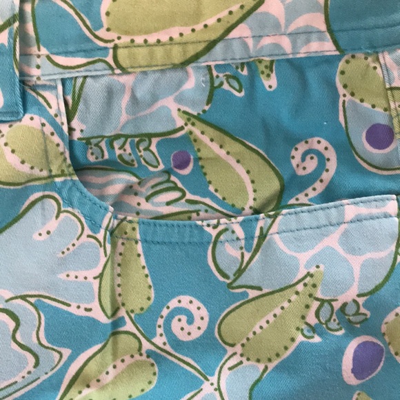 Lilly Pulitzer cotton pants - Picture 3 of 4